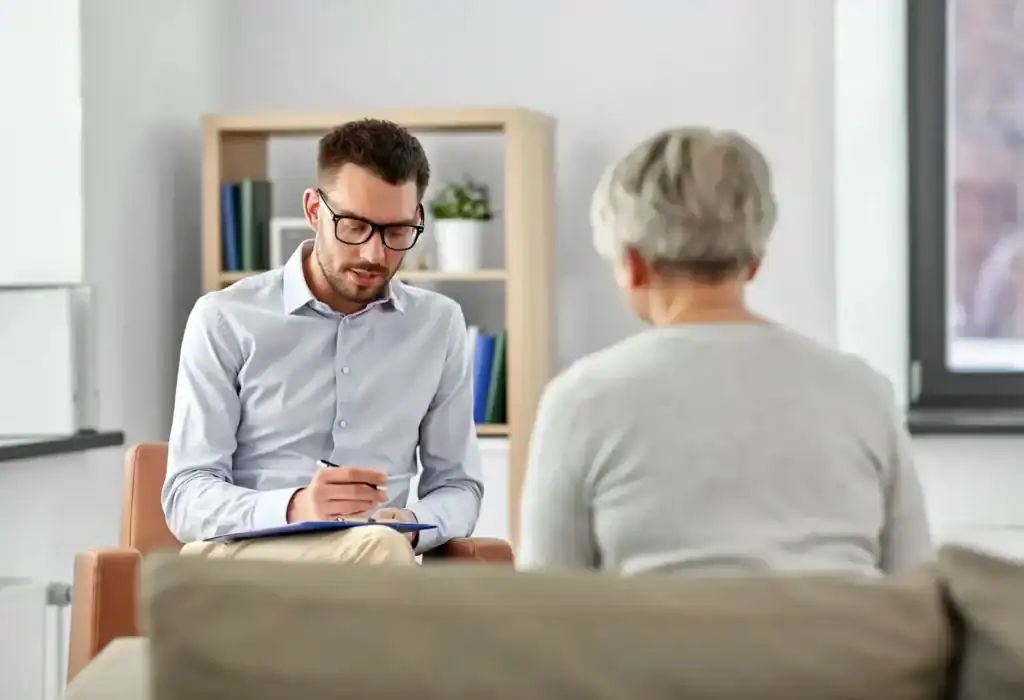 Mental health appointment for panic attacks and anxiety